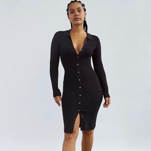 Aritzia cove dress in black size XS